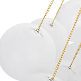 Lustre Boule Verre Suspendu Moderne Grappe Luminaire pour Salon