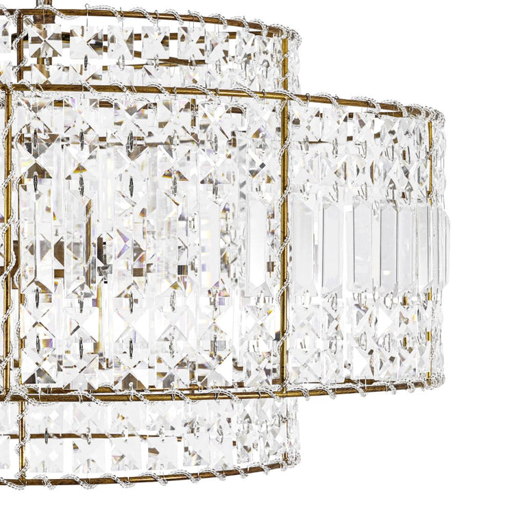 Lustre Salon en Cristal