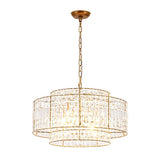 Lustre Salon en Cristal
