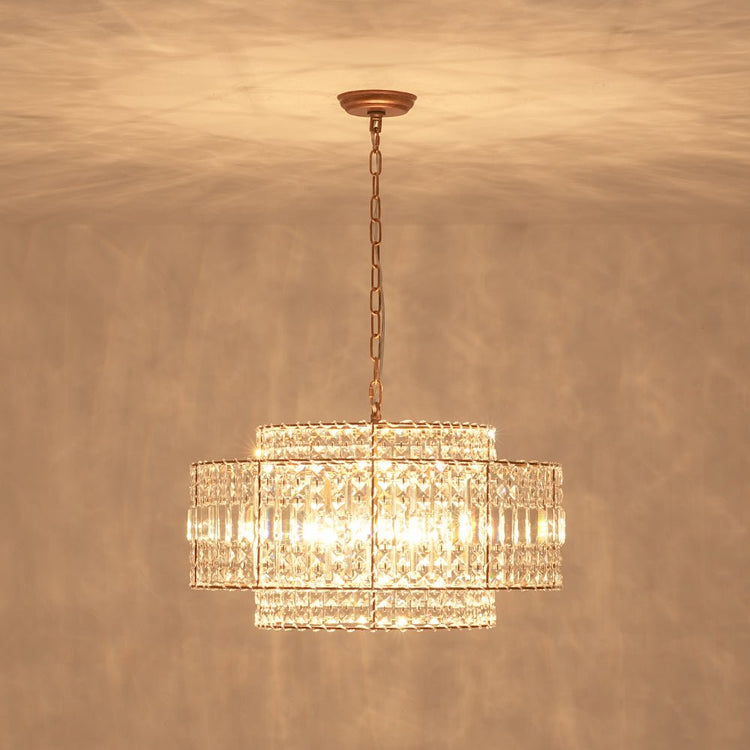 Lustre Salon en Cristal