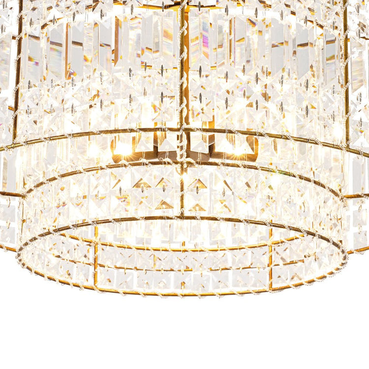 Lustre Salon en Cristal