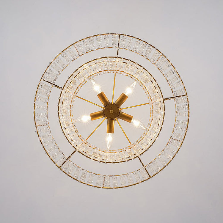 Lustre Salon en Cristal