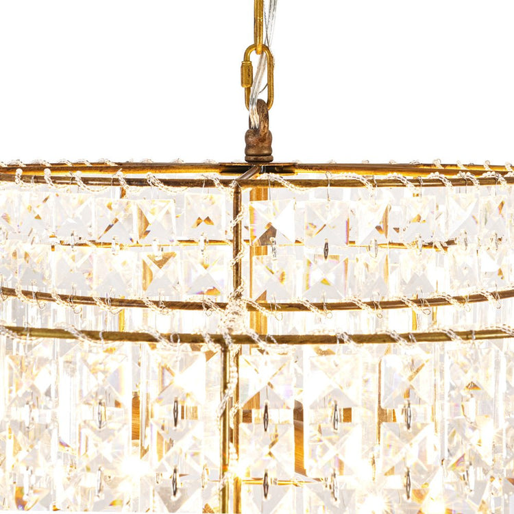 Lustre Salon en Cristal