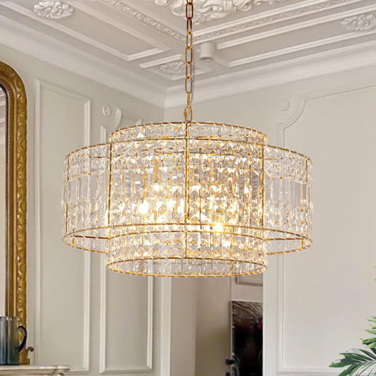 Lustre Salon en Cristal