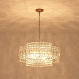 Lustre Salon en Cristal