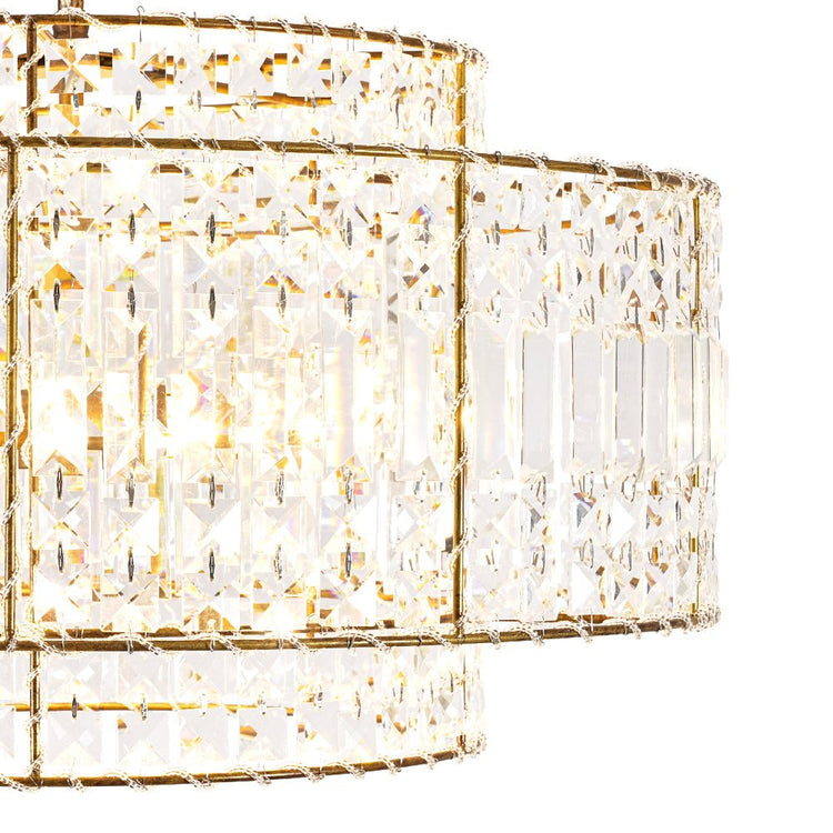 Lustre Salon en Cristal