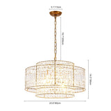 Lustre Salon en Cristal