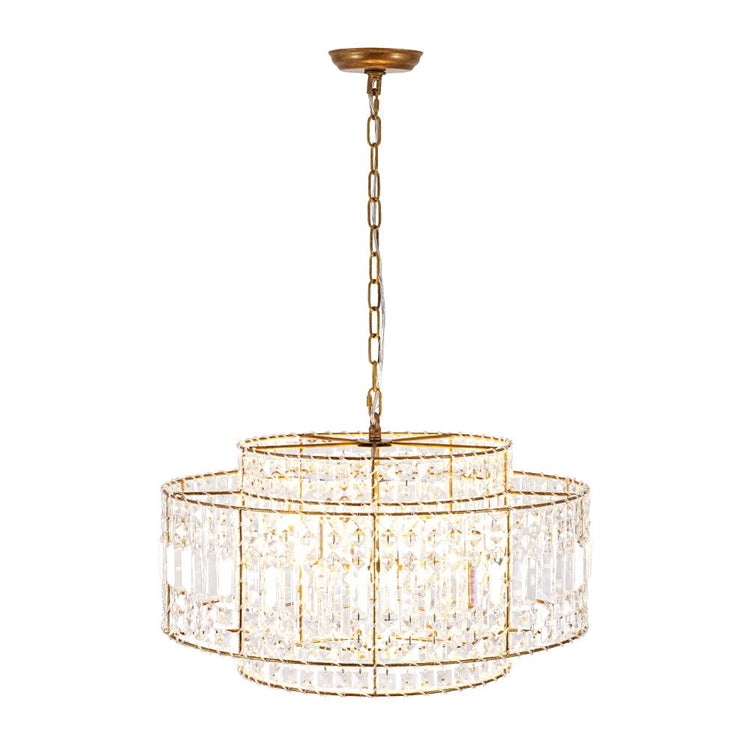 Lustre Salon en Cristal