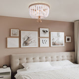 Lustre Salon en Bois