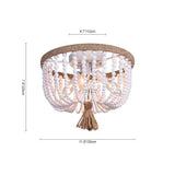 Lustre Salon en Bois