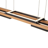 Plafonnier Cuisine Linéaire en Bois