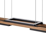 Plafonnier Cuisine Linéaire en Bois