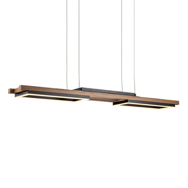 Plafonnier Cuisine Linéaire en Bois