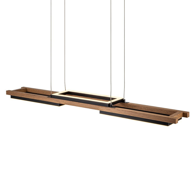 Plafonnier Cuisine Linéaire en Bois