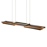Plafonnier Cuisine Linéaire en Bois