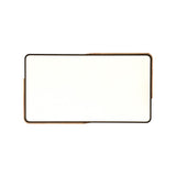 Plafonnier Cuisine Rectangulaire en Bois 90 cm